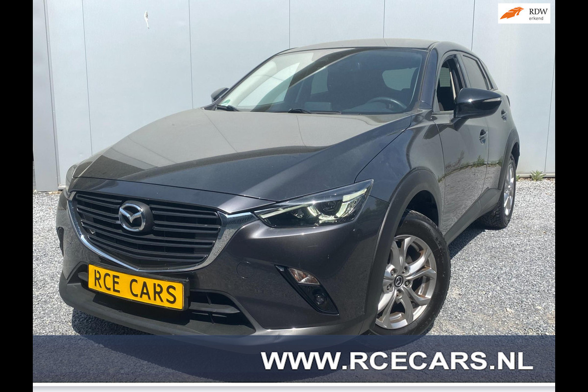 Mazda CX-3 2.0 SkyActiv-G 120 2WD |Carplay|Navigatie|Camera|Cruise|Stoelverw|Xenon|Keyless-Go|D.A.B |Cruise Mazda CX-3 2.0 SkyActiv-G 120 2WD |Carplay|Navigatie|Camera|Cruise|Stoelverw|Xenon|Keyless-Go|D.A.B |Cruise