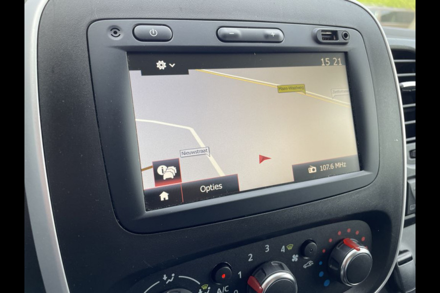 Renault Trafic 2.0 dCi 120pk E6 Comfort Lease €238 p/m Airco, Navi, PDC, Bedrijfswageninrichting, Trekhaak, Imperiaal, Cruise controle, onderhoudshistorie aanwezig