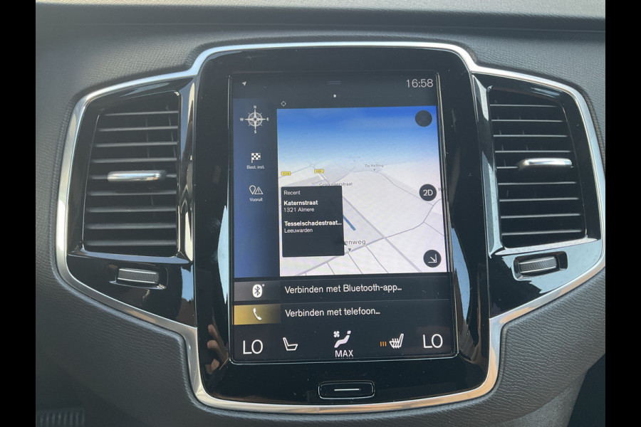 Volvo XC90 VAN Grijs kenteken Navi Cam Stoelverw. Trekhaak Leer