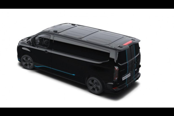Ford Transit Custom 320 2.5 PHEV L2H1 Sport 233pk | Inklapbare trekhaak | 19 inch lichtmetalen Sport velgen (mat zwart) | Verwarmbaar stuurwiel  | Navigatie systeem | B&O speakers