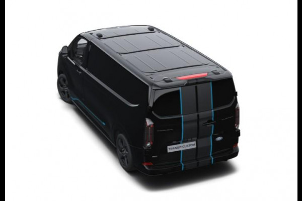 Ford Transit Custom 320 2.5 PHEV L2H1 Sport 233pk | Inklapbare trekhaak | 19 inch lichtmetalen Sport velgen (mat zwart) | Verwarmbaar stuurwiel  | Navigatie systeem | B&O speakers
