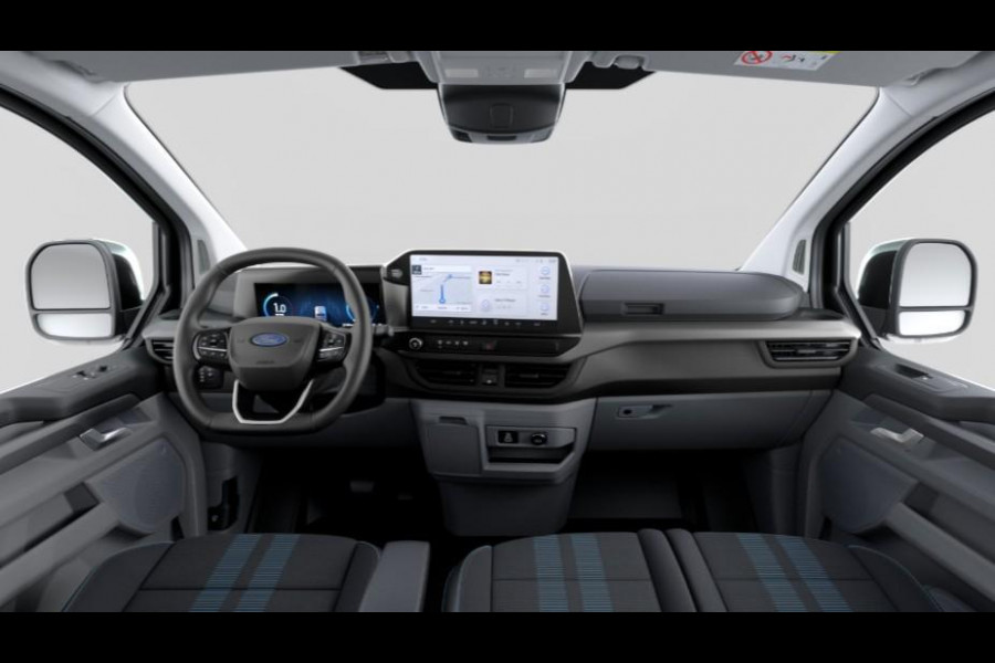 Ford Transit Custom 320 2.5 PHEV L2H1 Sport 233pk | Inklapbare trekhaak | 19 inch lichtmetalen Sport velgen (mat zwart) | Verwarmbaar stuurwiel  | Navigatie systeem | B&O speakers