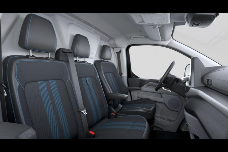 Ford Transit Custom 320 2.5 PHEV L2H1 Sport 233pk | Inklapbare trekhaak | 19 inch lichtmetalen Sport velgen (mat zwart) | Verwarmbaar stuurwiel  | Navigatie systeem | B&O speakers