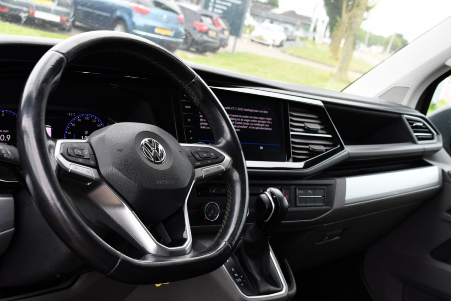 Volkswagen Transporter 2.0 TDI L2H1 32 DC Bulli Virtual, Adaptieve Cruise, Carplay, Automaat, 199pk, LED, Leder, Trekhaak, BOM VOL!