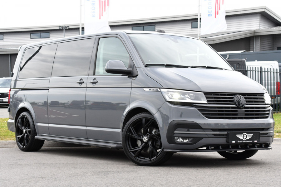 Volkswagen Transporter 2.0 TDI L2H1 32 DC Bulli Virtual, Adaptieve Cruise, Carplay, Automaat, 199pk, LED, Leder, Trekhaak, BOM VOL!