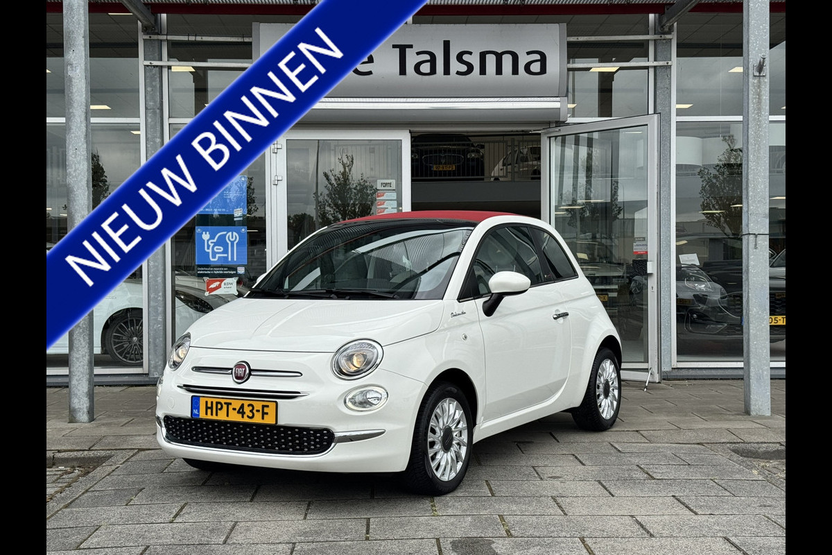 Fiat 500C 1.0 Hybrid Dolcevita | Climate Control | Apple Carplay/Android Auto | Cabrio Fiat 500C 1.0 Hybrid Dolcevita | Climate Control | Apple Carplay/Android Auto | Cabrio