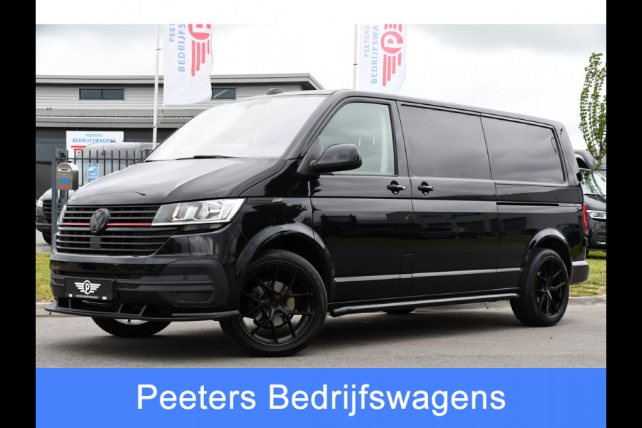 Volkswagen Transporter 2.0 TDI L2H1 30 Black Edition Adaptieve Cruise, Camera, Carplay, 150PK, 2 x Schuifdeur, Multimedia, Sensoren, Automaat, Uniek!