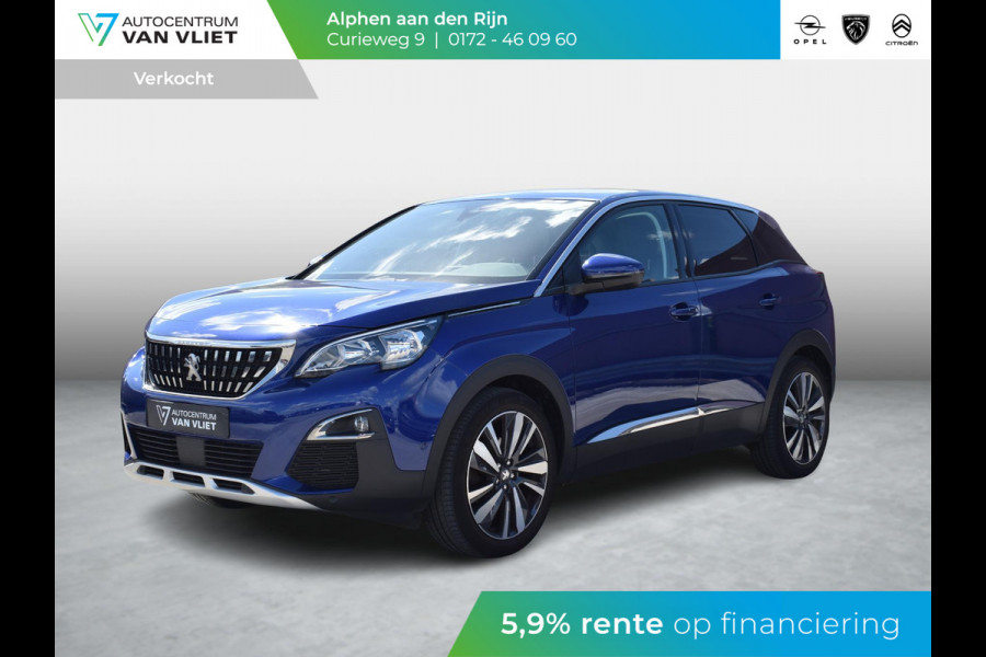Peugeot 3008 1.2 PureTech Allure NIEUWE DISTRIBUTIE | TREKHAAK | ACHTERUITRIJCAMERA MET SENSOREN | NAVIGATIE | E.C.C. |