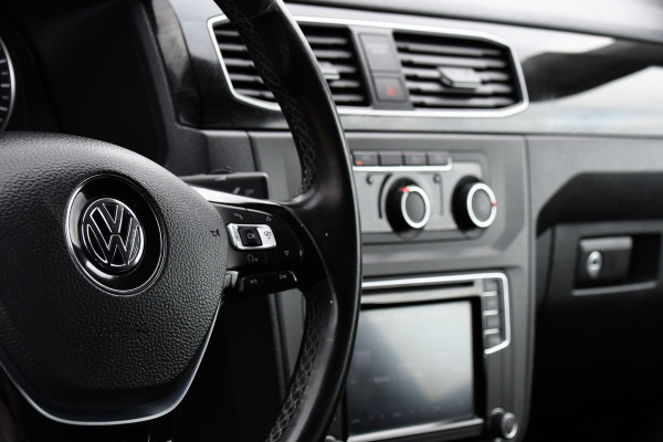 Volkswagen Caddy 2.0 TDI L1H1 Highline Cruise, Carplay, Stoelverwarming, LED, Standkachel, Leder, 102PK, Automaat, Multimedia, Uniek!