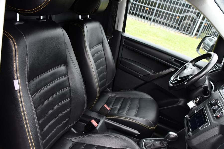 Volkswagen Caddy 2.0 TDI L1H1 Highline Cruise, Carplay, Stoelverwarming, LED, Standkachel, Leder, 102PK, Automaat, Multimedia, Uniek!