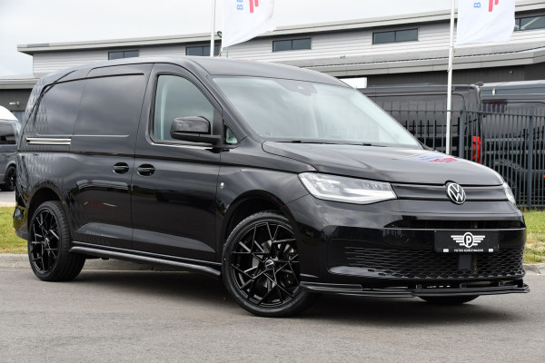 Volkswagen Caddy Cargo Maxi 2.0 TDI Black Edition Cruise, Camera, Carplay, Stoelverwarming, 122PK, LED, Sensoren, Trekhaak, Standkachel, Uniek!