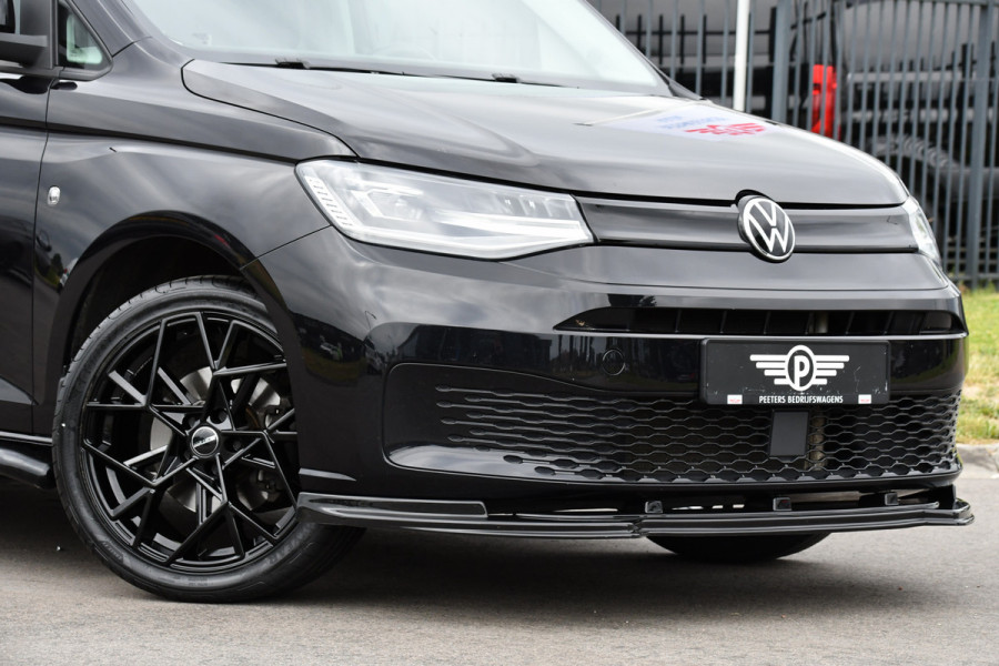 Volkswagen Caddy Cargo Maxi 2.0 TDI Black Edition Cruise, Camera, Carplay, Stoelverwarming, 122PK, LED, Sensoren, Trekhaak, Standkachel, Uniek!