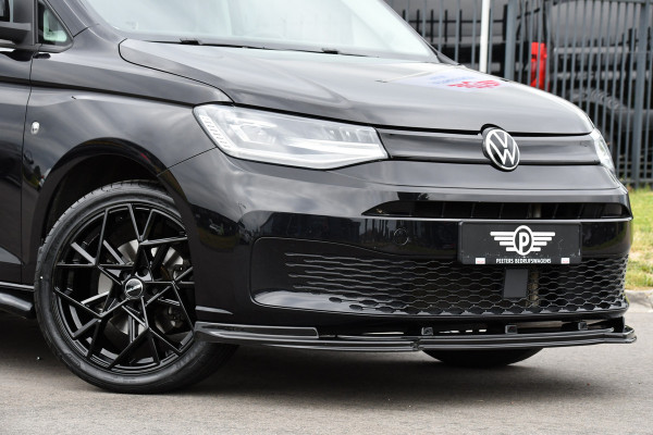 Volkswagen Caddy Cargo Maxi 2.0 TDI Black Edition Cruise, Camera, Carplay, Stoelverwarming, 122PK, LED, Sensoren, Trekhaak, Standkachel, Uniek!
