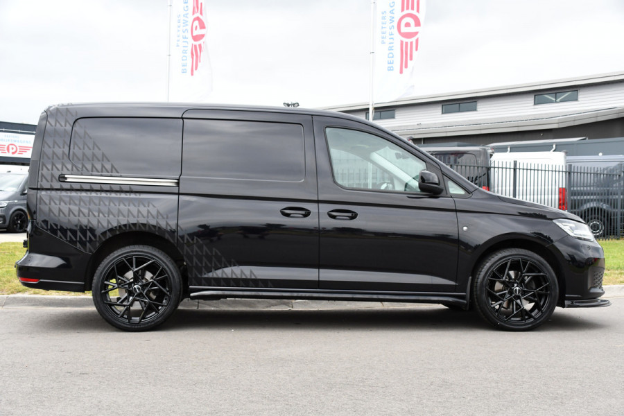 Volkswagen Caddy Cargo Maxi 2.0 TDI Black Edition Cruise, Camera, Carplay, Stoelverwarming, 122PK, LED, Sensoren, Trekhaak, Standkachel, Uniek!