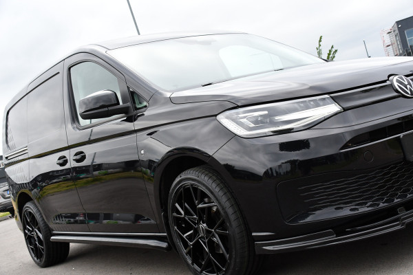 Volkswagen Caddy Cargo Maxi 2.0 TDI Black Edition Cruise, Camera, Carplay, Stoelverwarming, 122PK, LED, Sensoren, Trekhaak, Standkachel, Uniek!