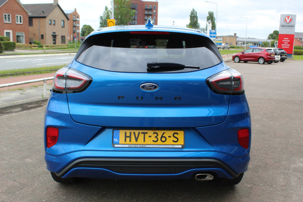Ford Puma 1.0 EcoBoost Hybrid ST-Line X , 155pk Camera, Parkeersensoren V+A, Stoel, stuur en vooruit verwarming, adaptive Cruise, Climate control, Bang&olufsen, LED verlichting, Climate control , Park Assist ,