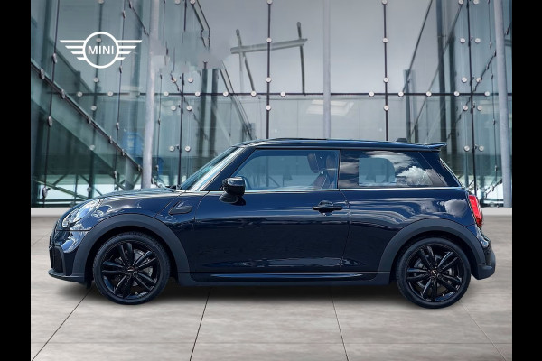 MINI 1.5 COOPER JCW Steptronic-Aut. ** LED, NAVI+, BRUIN LEDER, PANORAMA, KEYLESS, VERW. STUUR ** UNFALFREI - Ex BMW ** ** INFORMEER OOK NAAR ONZE AANTREKKELIJKE FINANCIAL-LEASE TARIEVEN **