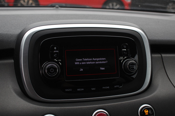 Fiat 500X Cross 1.4 Turbo MultiAir Cross / Trekhaak / Navigatie / Half leder / Keyless / 17'' / Parkeerhulp achter / Getint glas / DAB / Cruise Control