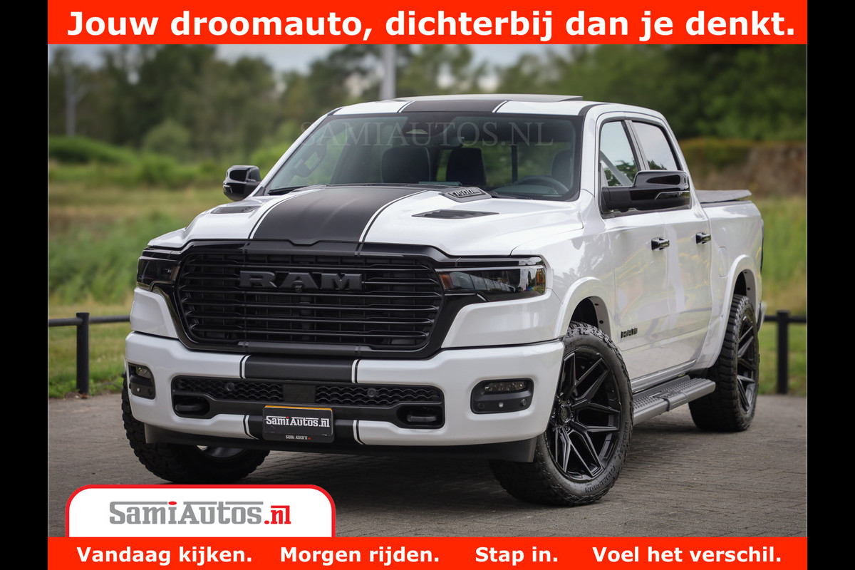 Dodge Ram 1500 Night Premium | Full Option | De Meest Luxe Pick-Up in zijn Klasse | Comfortabele Dubbele Cabine met Royale 5 Zitplaatsen | BPM vrij | Nu Leverbaar uit Voorraad | Voorraad Nr 2230 - 8765 Dodge Ram 1500 Night Premium | Full Option | De Meest Luxe Pick-Up in zijn Klasse | Comfortabele Dubbele Cabine met Royale 5 Zitplaatsen | BPM vrij | Nu Leverbaar uit Voorraad | Voorraad Nr 2230 - 8765