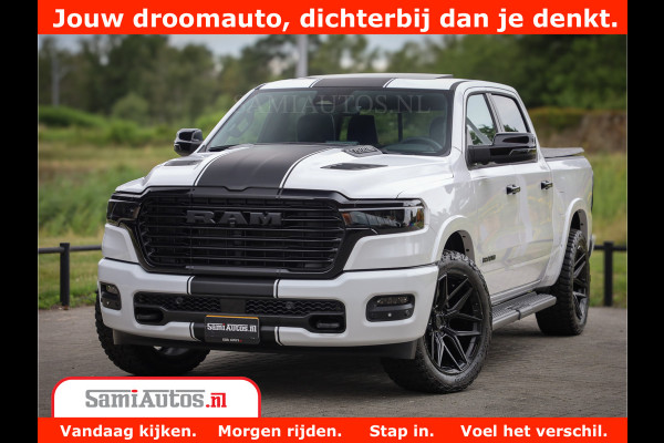 Dodge Ram 1500 Night Premium | Full Option | De Meest Luxe Pick-Up in zijn Klasse | Comfortabele Dubbele Cabine met Royale 5 Zitplaatsen | BPM vrij | Nu Leverbaar uit Voorraad | Voorraad Nr 2230 - 8765