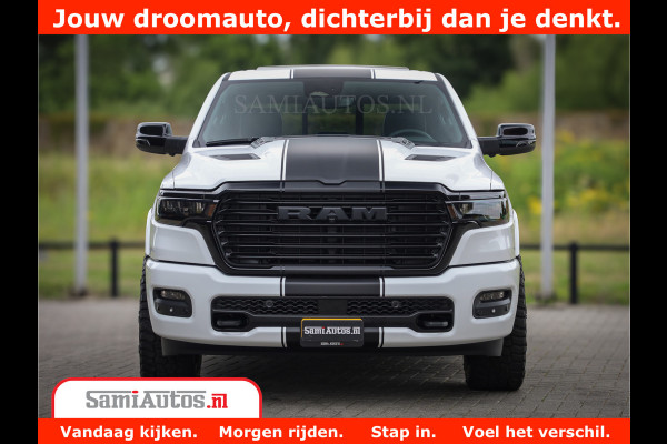 Dodge Ram 1500 Night Premium | Full Option | De Meest Luxe Pick-Up in zijn Klasse | Comfortabele Dubbele Cabine met Royale 5 Zitplaatsen | BPM vrij | Nu Leverbaar uit Voorraad | Voorraad Nr 2230 - 8765
