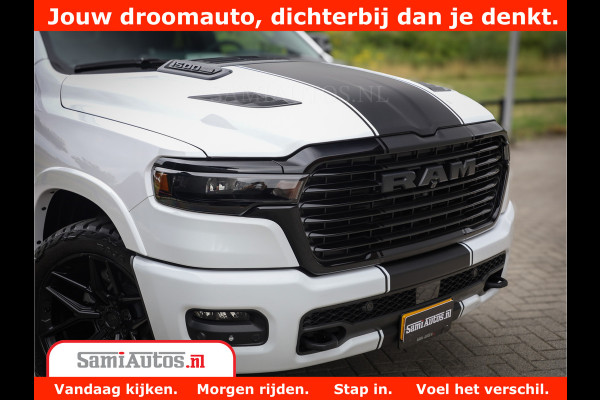 Dodge Ram 1500 Night Premium | Full Option | De Meest Luxe Pick-Up in zijn Klasse | Comfortabele Dubbele Cabine met Royale 5 Zitplaatsen | BPM vrij | Nu Leverbaar uit Voorraad | Voorraad Nr 2230 - 8765