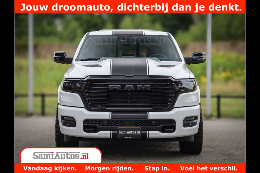 Dodge Ram 1500 Night Premium | Full Option | De Meest Luxe Pick-Up in zijn Klasse | Comfortabele Dubbele Cabine met Royale 5 Zitplaatsen | BPM vrij | Nu Leverbaar uit Voorraad | Voorraad Nr 2230 - 8765