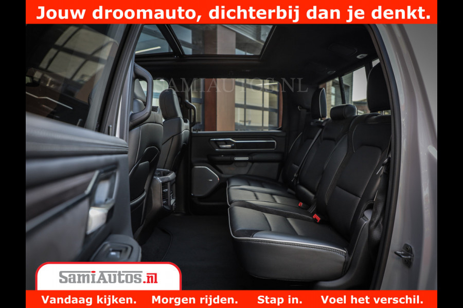 Dodge Ram 1500 Night Premium | Full Option | De Meest Luxe Pick-Up in zijn Klasse | Comfortabele Dubbele Cabine met Royale 5 Zitplaatsen | BPM vrij | Nu Leverbaar uit Voorraad | Voorraad Nr 2230 - 8765