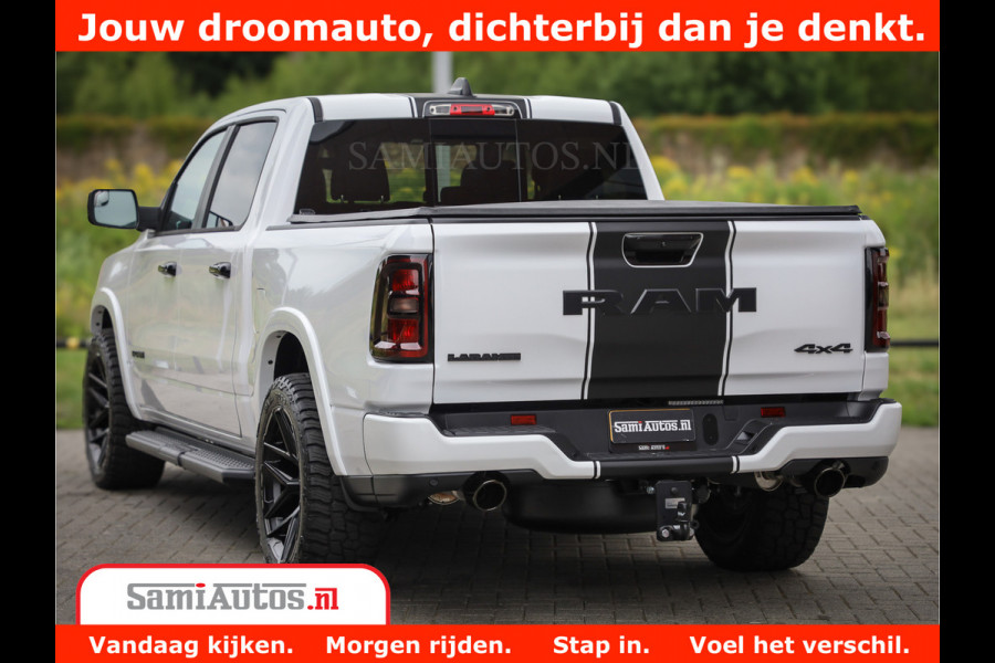 Dodge Ram 1500 Night Premium | Full Option | De Meest Luxe Pick-Up in zijn Klasse | Comfortabele Dubbele Cabine met Royale 5 Zitplaatsen | BPM vrij | Nu Leverbaar uit Voorraad | Voorraad Nr 2230 - 8765