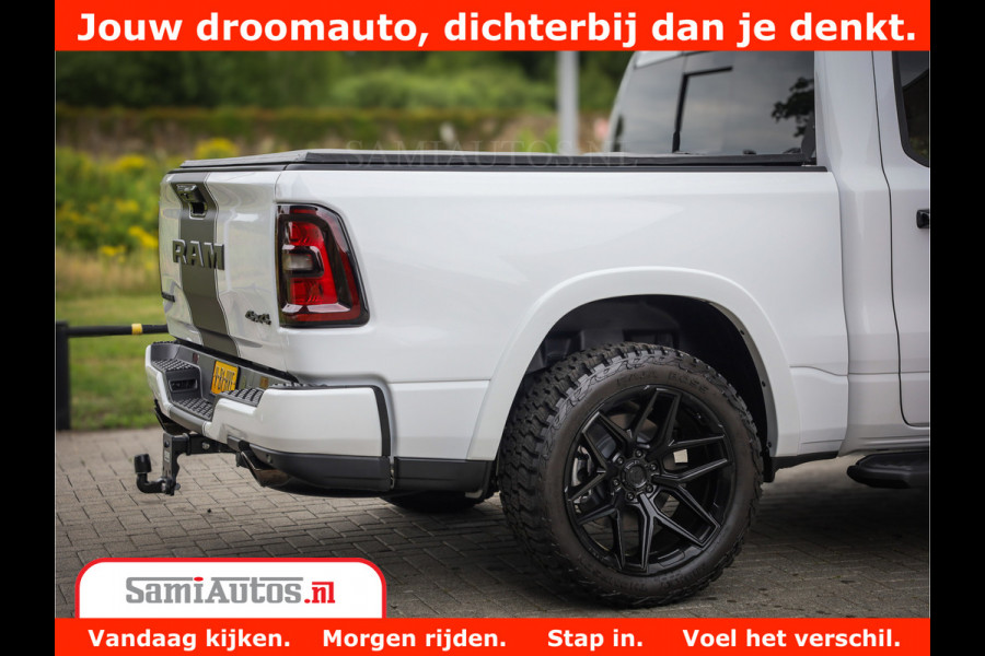 Dodge Ram 1500 Night Premium | Full Option | De Meest Luxe Pick-Up in zijn Klasse | Comfortabele Dubbele Cabine met Royale 5 Zitplaatsen | BPM vrij | Nu Leverbaar uit Voorraad | Voorraad Nr 2230 - 8765