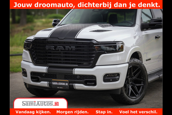Dodge Ram 1500 Night Premium | Full Option | De Meest Luxe Pick-Up in zijn Klasse | Comfortabele Dubbele Cabine met Royale 5 Zitplaatsen | BPM vrij | Nu Leverbaar uit Voorraad | Voorraad Nr 2230 - 8765
