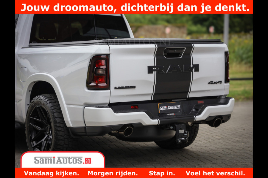 Dodge Ram 1500 Night Premium | Full Option | De Meest Luxe Pick-Up in zijn Klasse | Comfortabele Dubbele Cabine met Royale 5 Zitplaatsen | BPM vrij | Nu Leverbaar uit Voorraad | Voorraad Nr 2230 - 8765