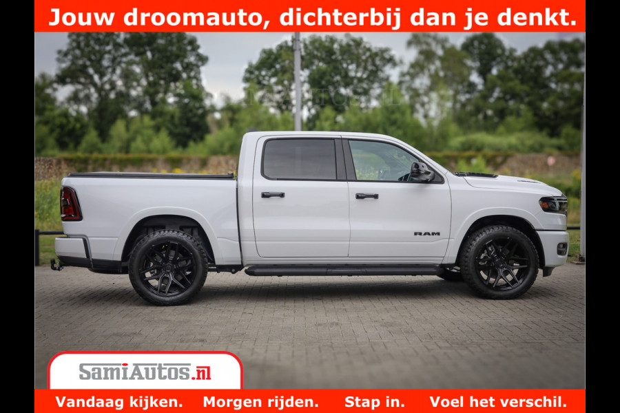 Dodge Ram 1500 Night Premium | Full Option | De Meest Luxe Pick-Up in zijn Klasse | Comfortabele Dubbele Cabine met Royale 5 Zitplaatsen | BPM vrij | Nu Leverbaar uit Voorraad | Voorraad Nr 2230 - 8765