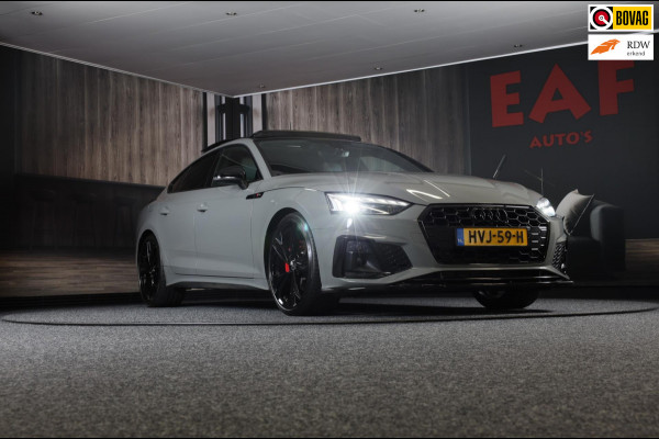 Audi A5 SPORTBACK 40 TFSI RS5 Look / RS Zetels / Digital Cockpit / Massage / Elek Stoelen / 360 Camera / Open Pano / Matrix / 20 I