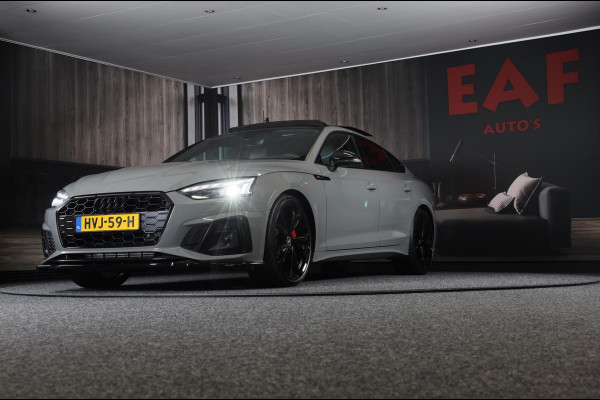 Audi A5 SPORTBACK 40 TFSI RS5 Look / RS Zetels / Digital Cockpit / Massage / Elek Stoelen / 360 Camera / Open Pano / Matrix / 20 I