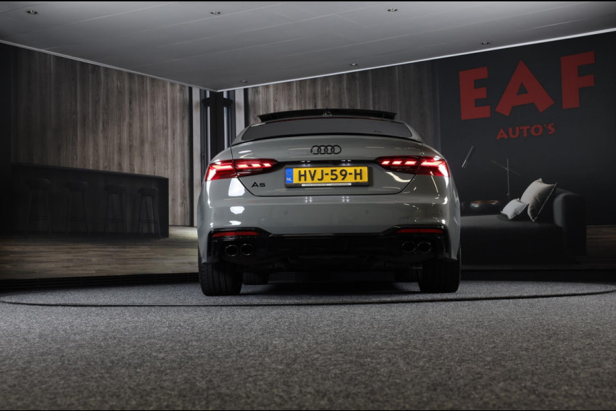 Audi A5 SPORTBACK 40 TFSI RS5 Look / RS Zetels / Digital Cockpit / Massage / Elek Stoelen / 360 Camera / Open Pano / Matrix / 20 I