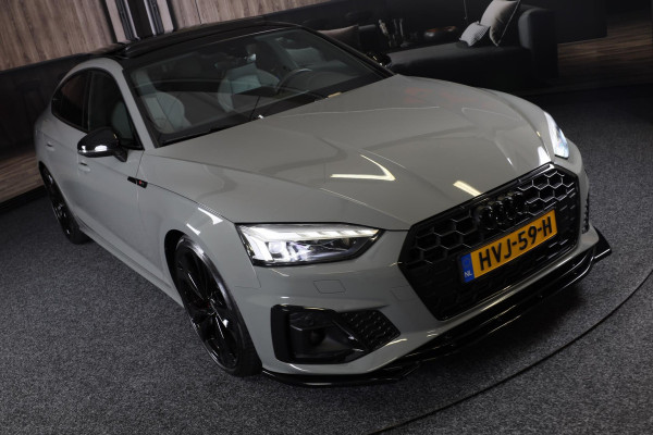 Audi A5 SPORTBACK 40 TFSI RS5 Look / RS Zetels / Digital Cockpit / Massage / Elek Stoelen / 360 Camera / Open Pano / Matrix / 20 I
