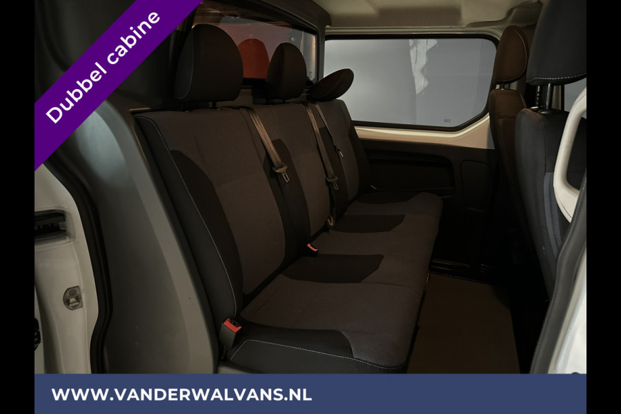 Opel Vivaro 1.6 CDTI 126pk L2H1 Dubbele cabine Euro6 Airco | 5-Zits | Navigatie | Trekhaak | Camera cruisecontrol, parkeersensoren, LED