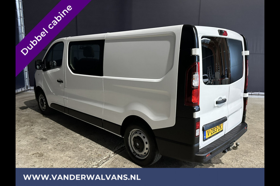 Opel Vivaro 1.6 CDTI 126pk L2H1 Dubbele cabine Euro6 Airco | 5-Zits | Navigatie | Trekhaak | Camera cruisecontrol, parkeersensoren, LED
