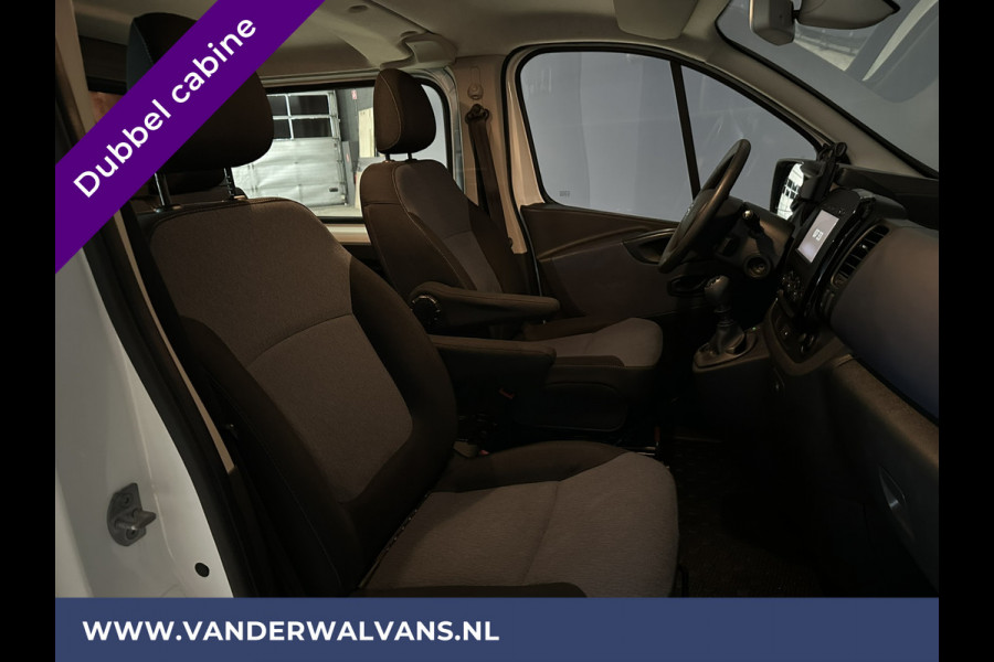 Opel Vivaro 1.6 CDTI 126pk L2H1 Dubbele cabine Euro6 Airco | 5-Zits | Navigatie | Trekhaak | Camera cruisecontrol, parkeersensoren, LED