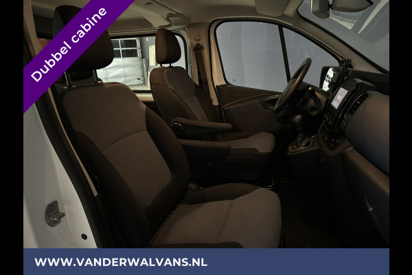 Opel Vivaro 1.6 CDTI 126pk L2H1 Dubbele cabine Euro6 Airco | 5-Zits | Navigatie | Trekhaak | Camera cruisecontrol, parkeersensoren, LED