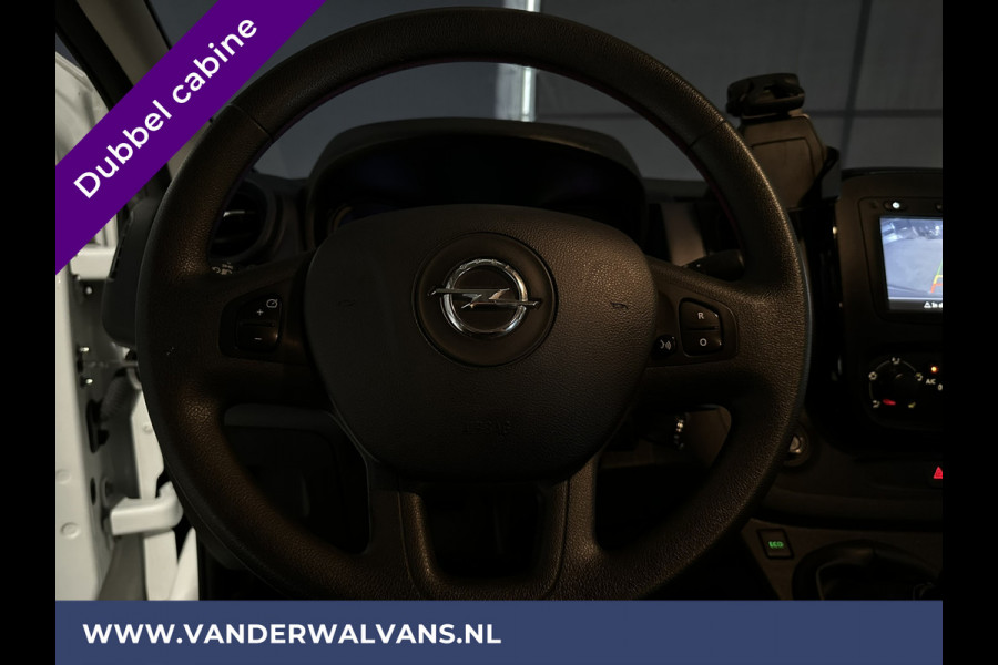 Opel Vivaro 1.6 CDTI 126pk L2H1 Dubbele cabine Euro6 Airco | 5-Zits | Navigatie | Trekhaak | Camera cruisecontrol, parkeersensoren, LED
