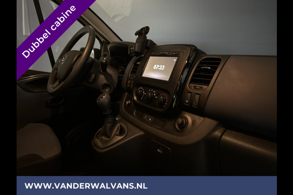 Opel Vivaro 1.6 CDTI 126pk L2H1 Dubbele cabine Euro6 Airco | 5-Zits | Navigatie | Trekhaak | Camera cruisecontrol, parkeersensoren, LED
