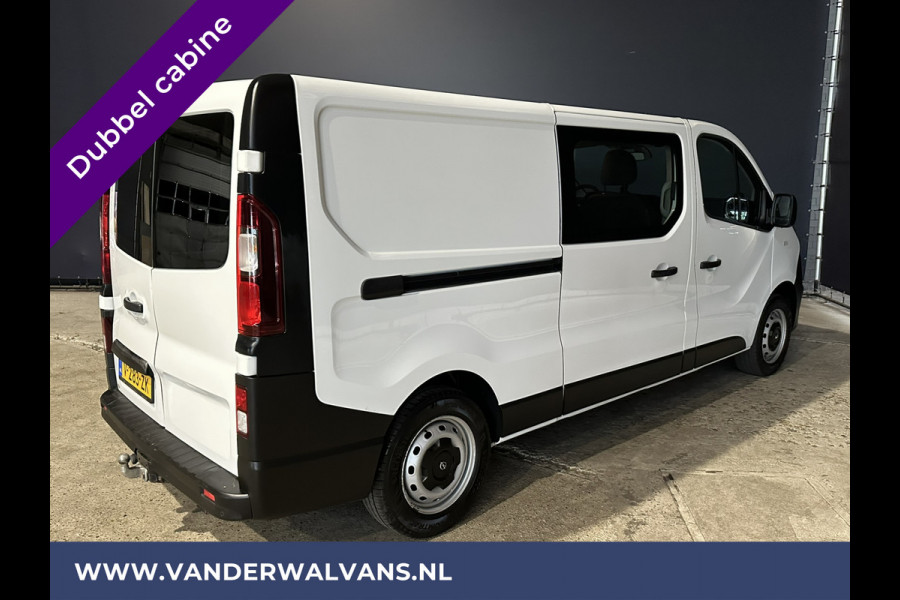 Opel Vivaro 1.6 CDTI 126pk L2H1 Dubbele cabine Euro6 Airco | 5-Zits | Navigatie | Trekhaak | Camera cruisecontrol, parkeersensoren, LED