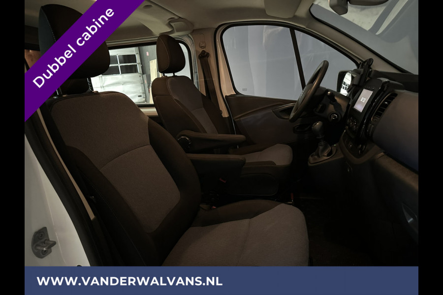 Opel Vivaro 1.6 CDTI 126pk L2H1 Dubbele cabine Euro6 Airco | 5-Zits | Navigatie | Trekhaak | Camera cruisecontrol, parkeersensoren, LED