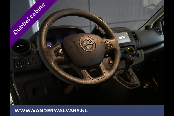 Opel Vivaro 1.6 CDTI 126pk L2H1 Dubbele cabine Euro6 Airco | 5-Zits | Navigatie | Trekhaak | Camera cruisecontrol, parkeersensoren, LED