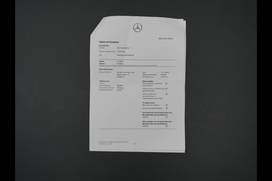 Mercedes-Benz EQE SUV 500 4Matic AMG Line 91 kWh ELEK. TREKHAAK | MEMORY SEAT | PANO | BOMVOLLE AUTO