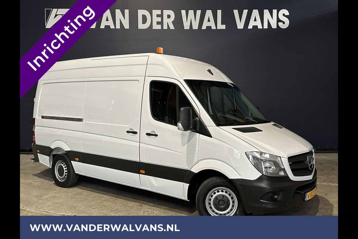 Mercedes-Benz Sprinter 316 CDI 164pk L2H2 inrichting Euro6 Airco | 2800kg Trekhaak | Cruisecontrol | Chauffeursstoel Parkeersensoren, multifunctioneel stuurwiel Mercedes-Benz Sprinter 316 CDI 164pk L2H2 inrichting Euro6 Airco | 2800kg Trekhaak | Cruisecontrol | Chauffeursstoel Parkeersensoren, multifunctioneel stuurwiel