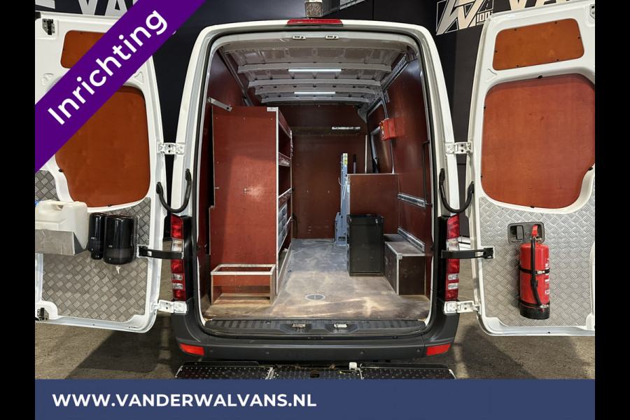 Mercedes-Benz Sprinter 316 CDI 164pk L2H2 inrichting Euro6 Airco | 2800kg Trekhaak | Cruisecontrol | Chauffeursstoel Parkeersensoren, multifunctioneel stuurwiel