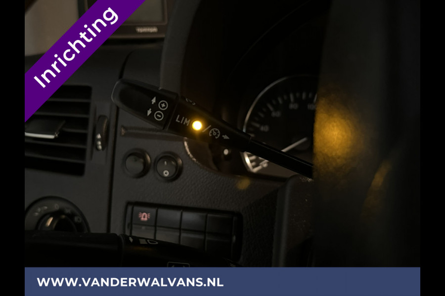 Mercedes-Benz Sprinter 316 CDI 164pk L2H2 inrichting Euro6 Airco | 2800kg Trekhaak | Cruisecontrol | Chauffeursstoel Parkeersensoren, multifunctioneel stuurwiel